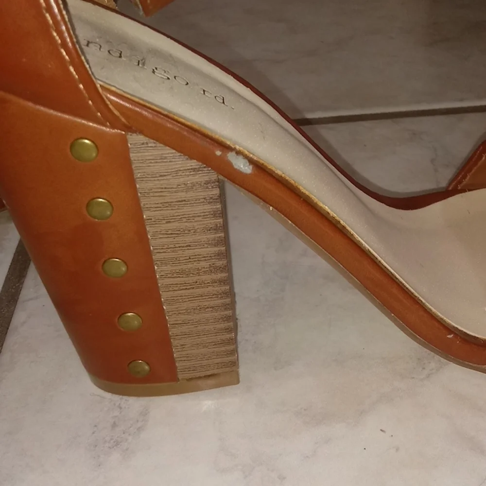 Indigo Rd Chunky Studded Heel Strappy Sandal - Picture 6 of 6